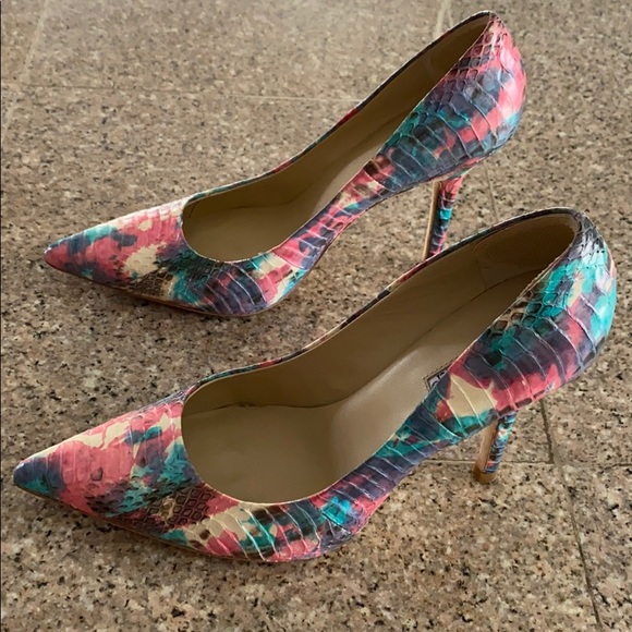 Multicolored Charles David heels - Picture 11 of 14